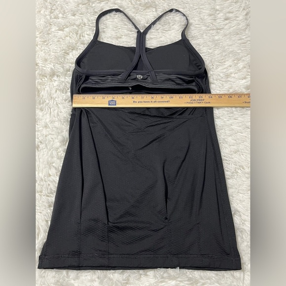 Lululemon | C.Y.B Tank | Black/Hyper Stripe Black - Picture 5 of 5